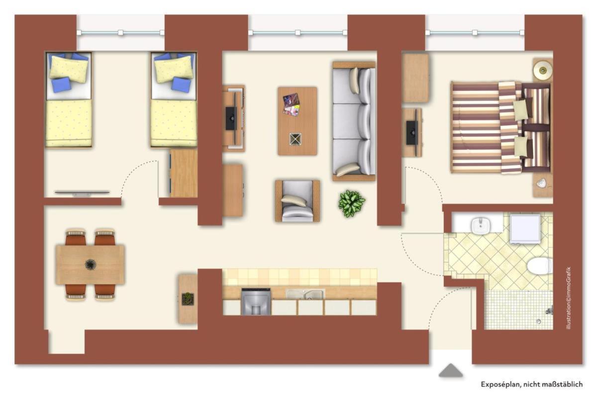 Berringer Makrele, An Der Promenade Apartment Rostock Luaran gambar